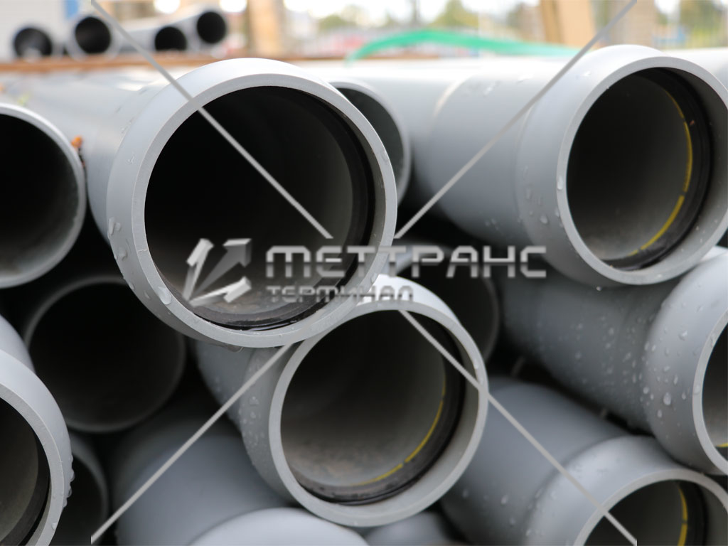 Труба канализационная 100 мм в наличии на складе в Новосибирске по ...